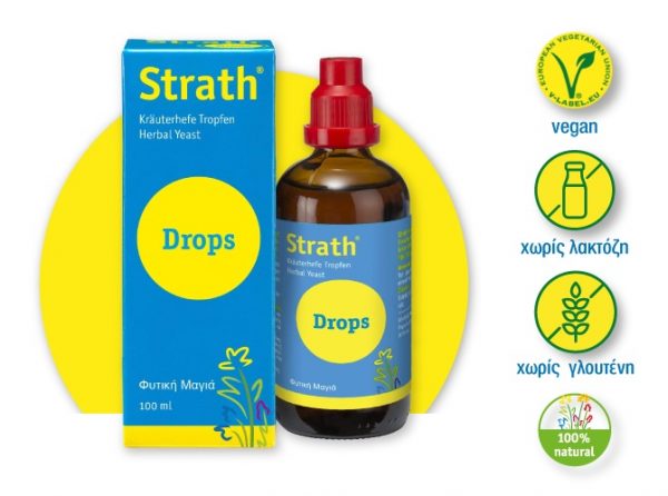 Strath Word Strath Drops - Σταγόνες Βιταμινών για Ενέργεια & Υγεία